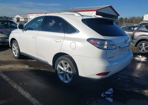 2010 Lexus Rx 350 from USA, damaged, VIN 2T2ZK1BA8AC038852